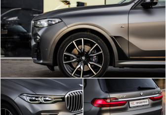 Подержанный автомобиль BMW X7 2021 года (10 фото)