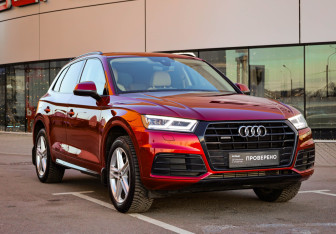 Подержанный автомобиль Audi Q5 2019 года (5 фото)