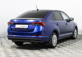 Подержанный автомобиль Skoda Rapid Liftback 2020 года (5 фото)