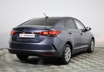 Подержанный автомобиль Hyundai Solaris Sedan 2021 года (5 фото)