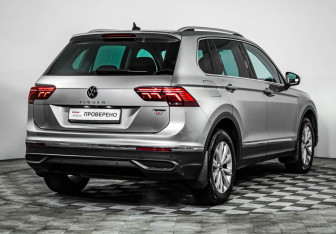 Подержанный автомобиль Volkswagen Tiguan 2021 года (5 фото)