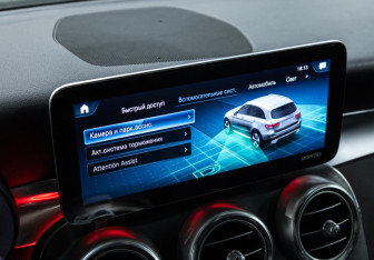 Подержанный автомобиль Mercedes-Benz GLC Coupe 2020 года (21 фото)