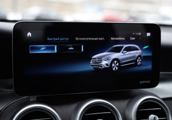 Подержанный автомобиль Mercedes-Benz GLC Coupe 2020 года (16 фото)