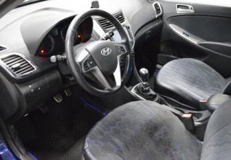 Подержанный автомобиль Hyundai Solaris Sedan 2015 года (10 фото)