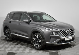 Подержанный автомобиль Hyundai Santa Fe 2021 года (3 фото)