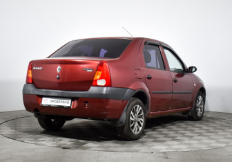 Подержанный автомобиль Renault Logan Sedan 2009 года (5 фото)