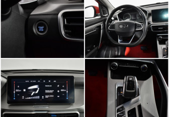 Подержанный автомобиль Geely Coolray 2022 года (18 фото)