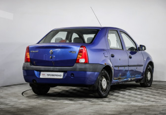Подержанный автомобиль Renault Logan Sedan 2007 года (5 фото)