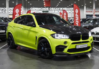 Подержанный автомобиль BMW X6 M 2015 года (5 фото)