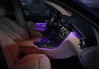 Подержанный автомобиль Mercedes-Benz GLC Coupe 2019 года (26 фото)