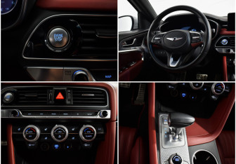 Подержанный автомобиль Genesis G70 2022 года (17 фото)