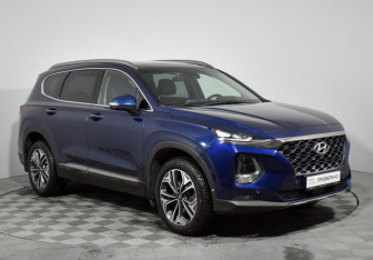 Подержанный автомобиль Hyundai Santa Fe 2019 года (3 фото)