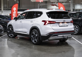 Подержанный автомобиль Hyundai Santa Fe 2021 года (11 фото)
