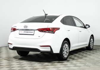 Подержанный автомобиль Hyundai Solaris Sedan 2017 года (5 фото)