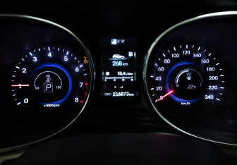 Подержанный автомобиль Hyundai Santa Fe 2014 года (12 фото)