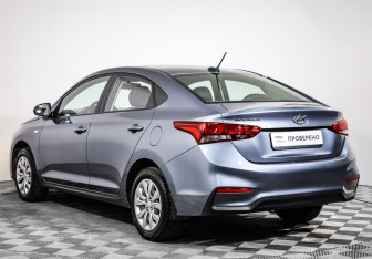 Подержанный автомобиль Hyundai Solaris Sedan 2018 года (7 фото)