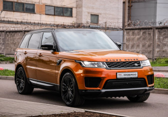 Подержанный автомобиль Land Rover Range Rover Sport 2018 года (5 фото)