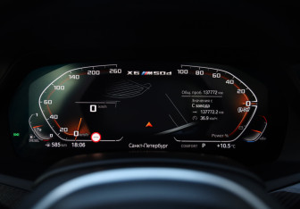 Подержанный автомобиль BMW X6 2020 года (18 фото)