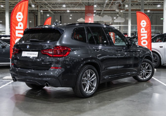 Подержанный автомобиль BMW X3 2021 года (7 фото)