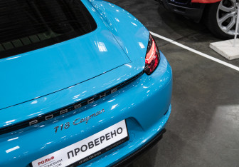 Подержанный автомобиль Porsche Cayman 2018 года (9 фото)