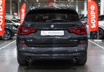 Подержанный автомобиль BMW X3 2021 года (9 фото)