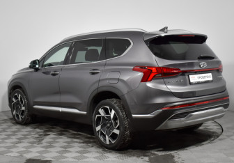 Подержанный автомобиль Hyundai Santa Fe 2021 года (7 фото)