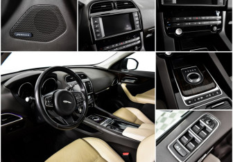 Подержанный автомобиль Jaguar F-Pace 2017 года (13 фото)