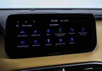 Подержанный автомобиль Hyundai Santa Fe 2021 года (14 фото)