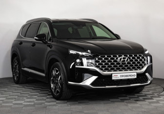 Подержанный автомобиль Hyundai Santa Fe 2021 года (4 фото)