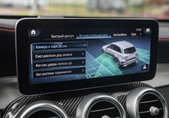 Подержанный автомобиль Mercedes-Benz GLC AMG 2021 года (22 фото)