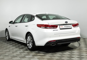 Подержанный автомобиль Kia Optima Sedan 2018 года (7 фото)
