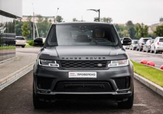 Подержанный автомобиль Land Rover Range Rover Sport 2021 года (4 фото)