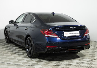 Подержанный автомобиль Genesis G70 2021 года (7 фото)