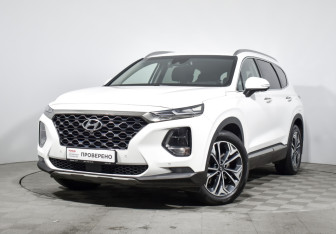 Подержанный автомобиль Hyundai Santa Fe 2020 года (1 фото)
