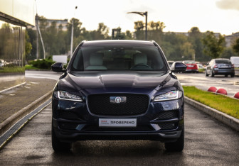 Подержанный автомобиль Jaguar F-Pace 2020 года (4 фото)
