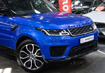 Подержанный автомобиль Land Rover Range Rover Sport 2018 года (7 фото)