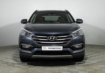 Подержанный автомобиль Hyundai Santa Fe 2017 года (2 фото)
