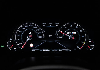 Подержанный автомобиль BMW X4 M 2019 года (12 фото)