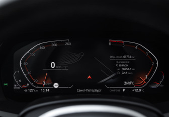 Подержанный автомобиль BMW X6 2020 года (17 фото)