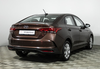 Подержанный автомобиль Hyundai Solaris Sedan 2021 года (5 фото)