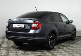 Подержанный автомобиль Skoda Rapid Liftback 2014 года (5 фото)