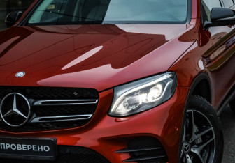 Подержанный автомобиль Mercedes-Benz GLC Coupe 2017 года (2 фото)