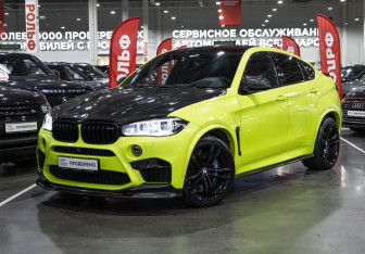 Подержанный автомобиль BMW X6 M 2015 года (1 фото)