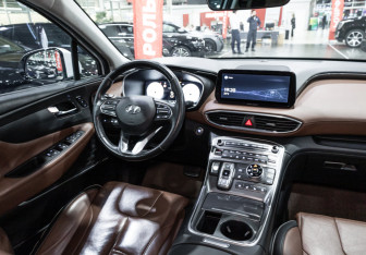 Подержанный автомобиль Hyundai Santa Fe 2021 года (16 фото)