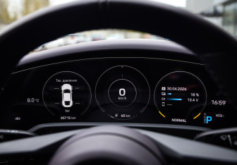 Подержанный автомобиль Porsche Taycan 2020 года (18 фото)