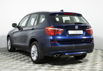 Подержанный автомобиль BMW X3 2014 года (7 фото)