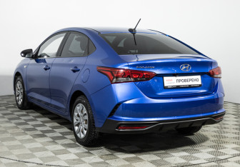Подержанный автомобиль Hyundai Solaris Sedan 2021 года (7 фото)