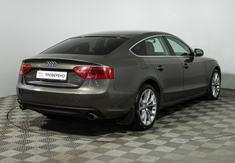 Подержанный автомобиль Audi A5 Liftback 2015 года (5 фото)