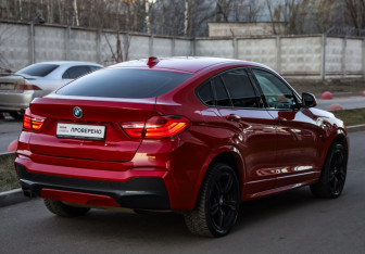 Подержанный автомобиль BMW X4 2016 года (5 фото)