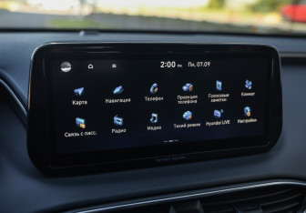 Подержанный автомобиль Hyundai Santa Fe 2021 года (17 фото)